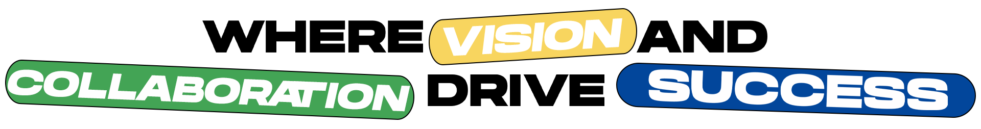 Vision Collaboration Success LOGO