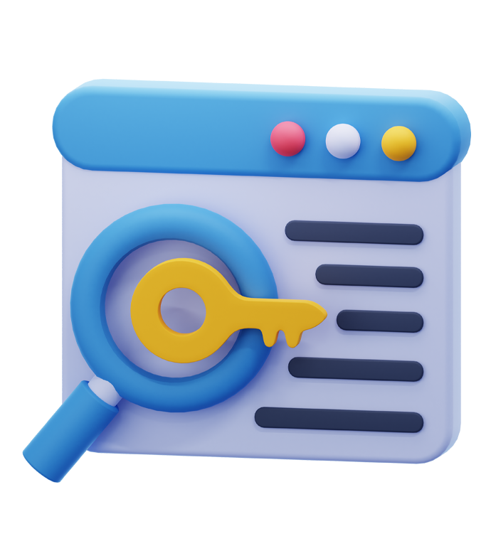 search keyword icon logo