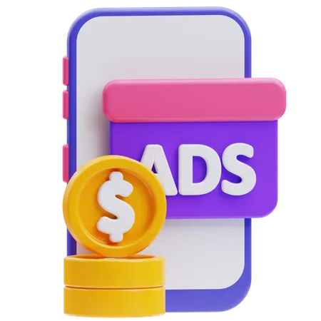 paid ads icon logo